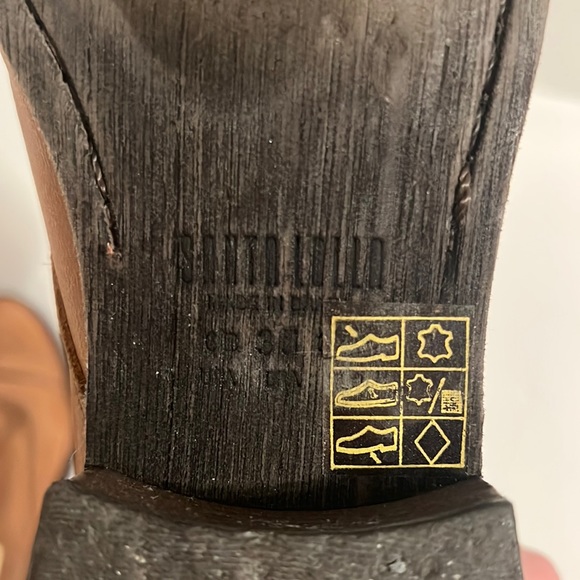 Santa Lolla Brown Leather Boots Size 6 - Picture 11 of 12